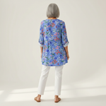 Amelie | Lange blouse met print