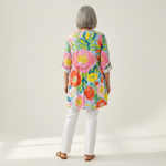 Ayra | Lange blouse met print