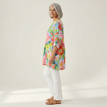 Ayra | Lange blouse met print