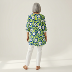 Talia | Lange blouse met print