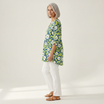 Talia | Lange blouse met print