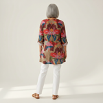 Alina | Lange blouse met print