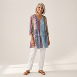Noa | Lange blouse met print