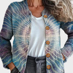 Roswyn – Knus gebreid vest met harmonieus patroon