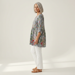 Sloane | Lange blouse met print