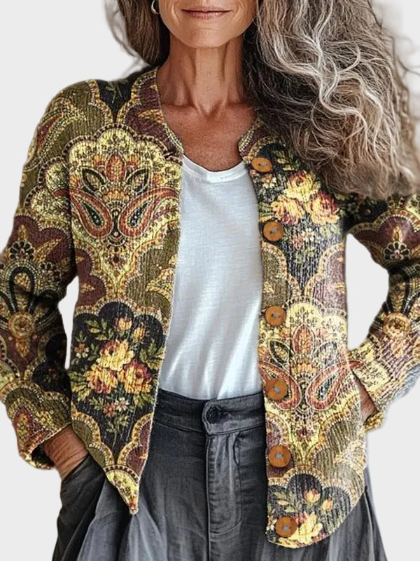 Mirosa – Vintage gebreid vest