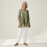 Blair | Lange blouse met print