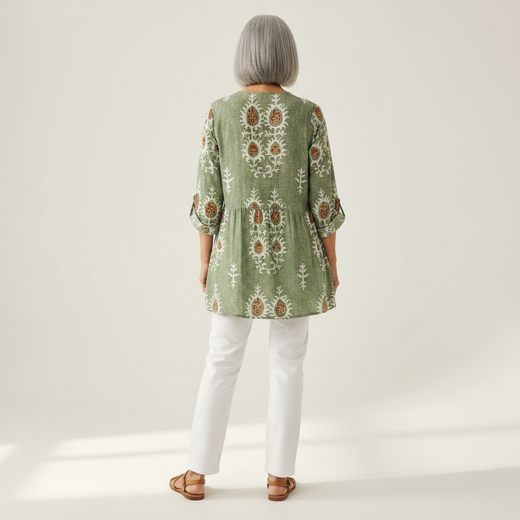 Blair | Lange blouse met print