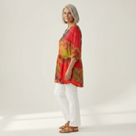 Skylar | Lange blouse met print