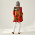 Skylar | Lange blouse met print