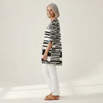 Quinn | Lange blouse met print