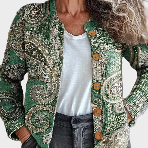 Lavanya – Gebreid paisleyvest