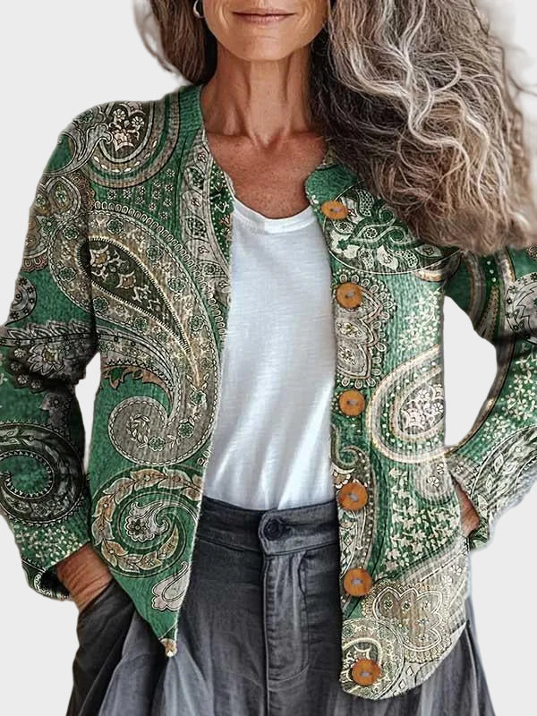 Lavanya – Gebreid paisleyvest