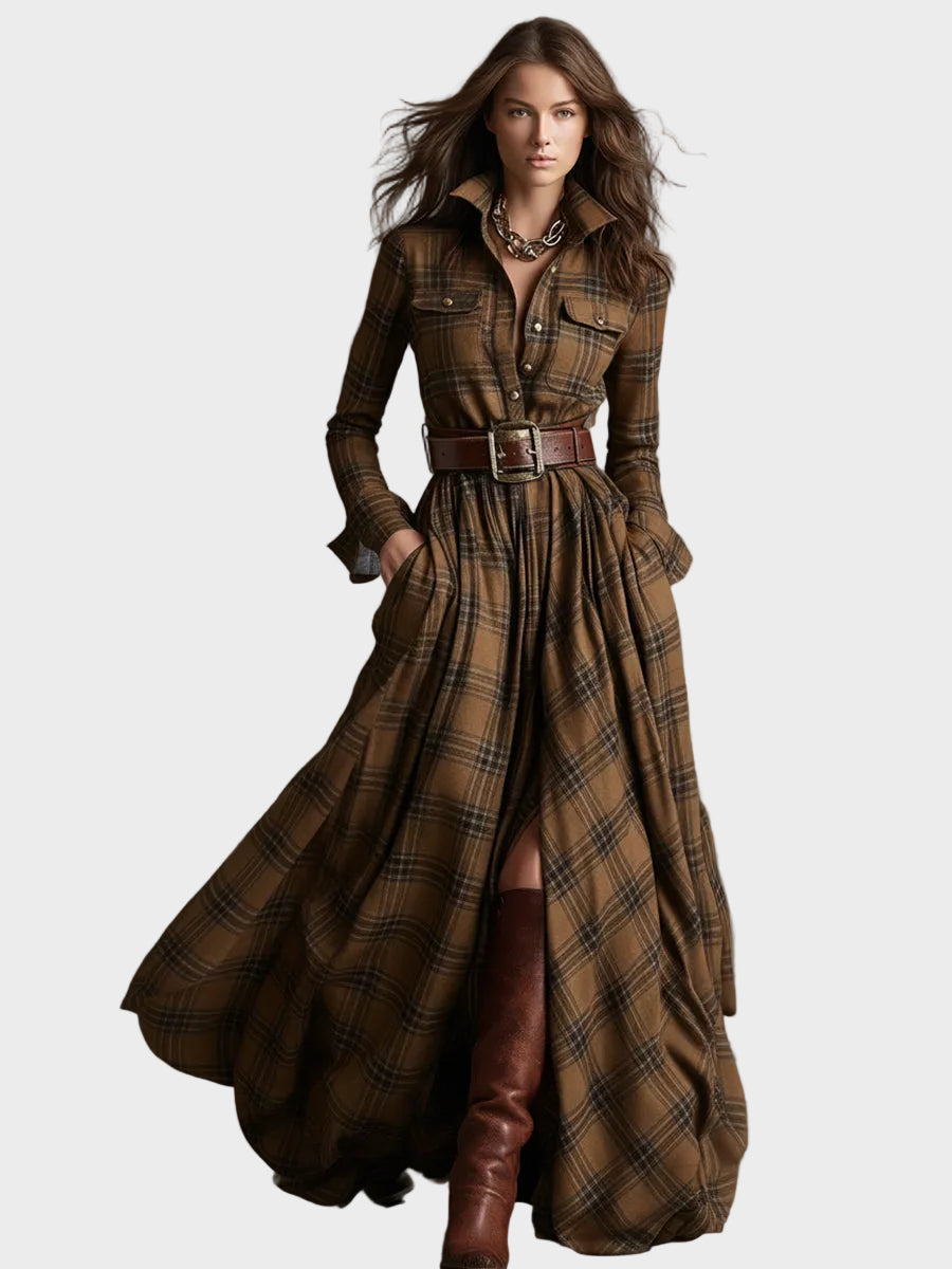 Antje - Elegante klassieke blousejurk