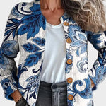 Loricel – Gebreid vest met bloemenpatroon