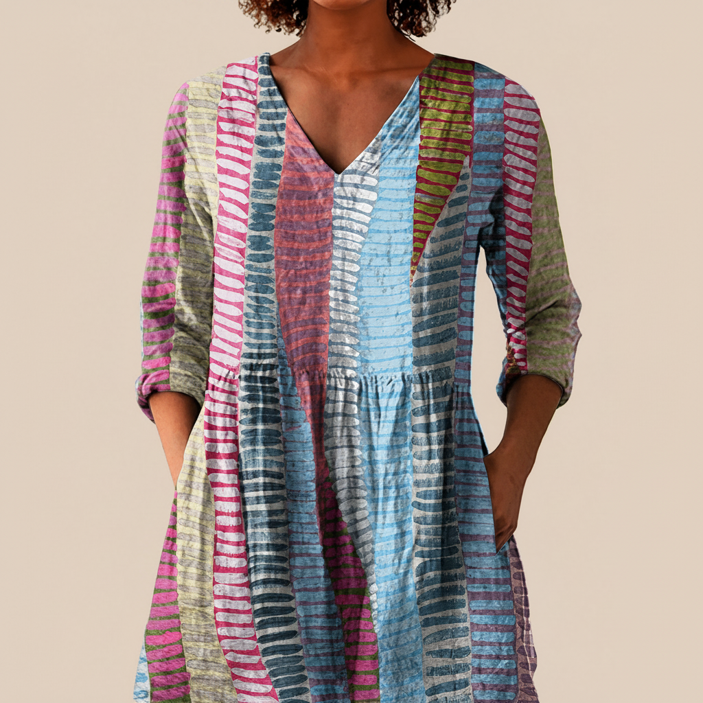 Noa | Lange blouse met print