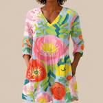 Ayra | Lange blouse met print