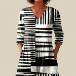 Quinn | Lange blouse met print