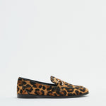 Adrianna - Gedurfde mocassins met luipaardprint
