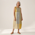 Aline - Mouwloze midi-jurk