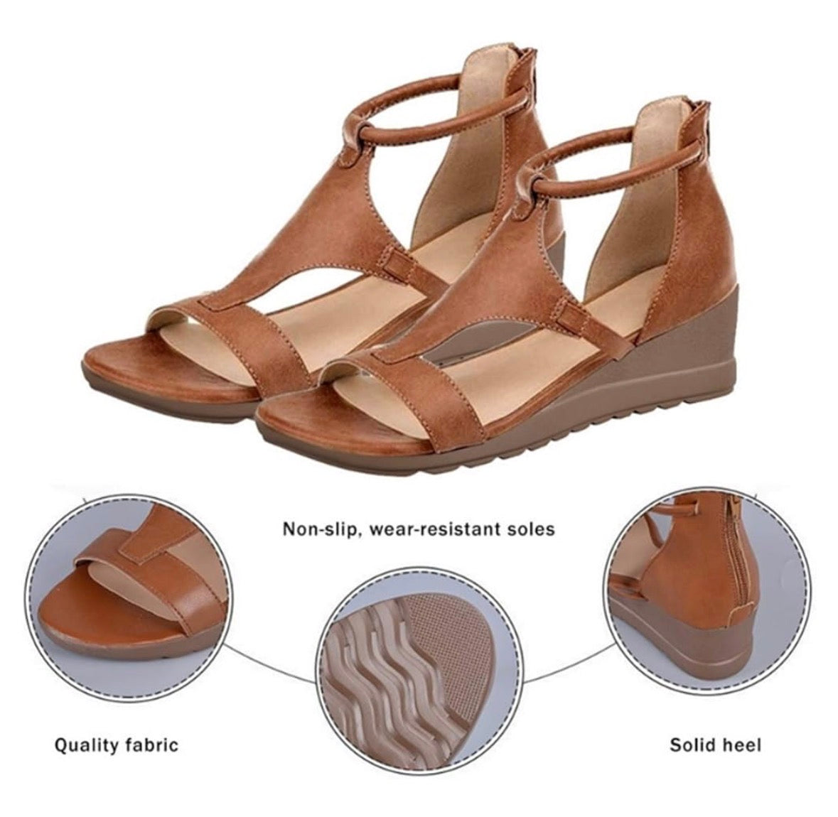 Amara™ - Elegante Orthopedische Sandalen