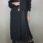 Annabel - Complete stijlvolle outfit (lange trui + jurk)