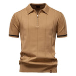 Bart - Zomerse polo met rits