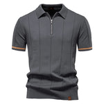 Bart - Zomerse polo met rits
