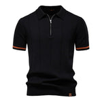Bart - Zomerse polo met rits