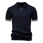 Bart - Zomerse polo met rits