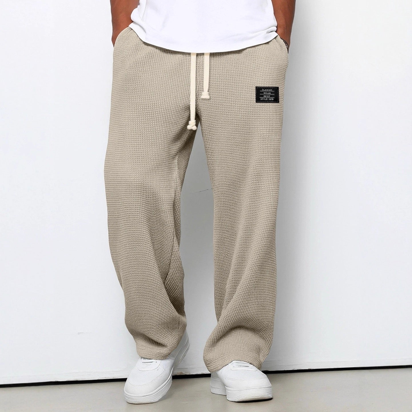 Bas - Broek voor heren met comfortabele pasvorm