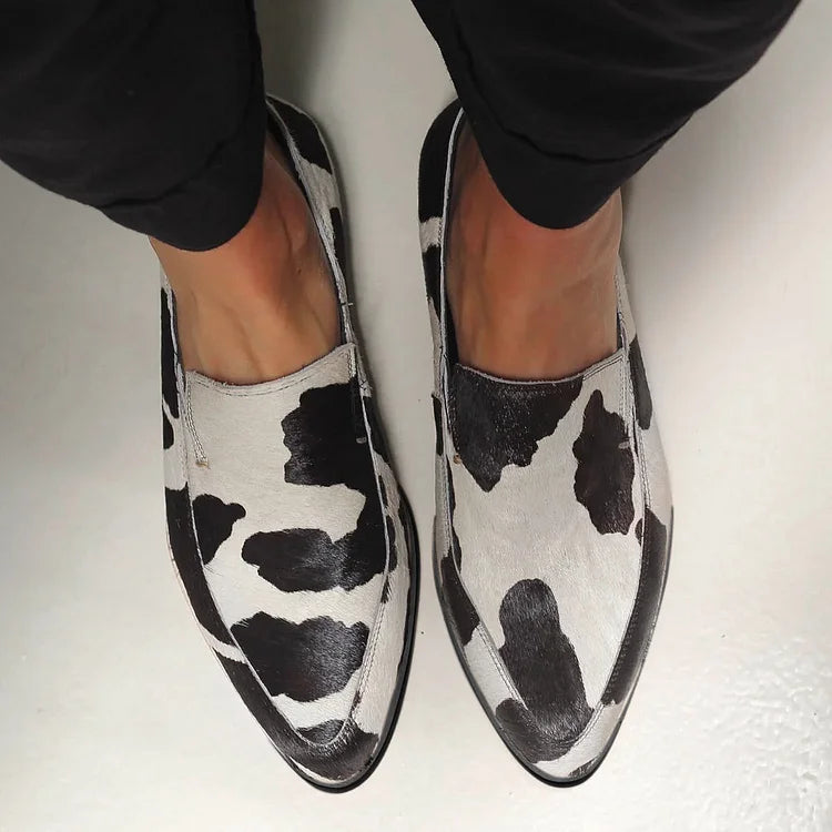 Becca - Schoenen met vachtprint