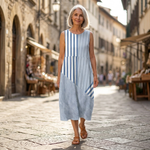 Claire - Mouwloze midi-jurk