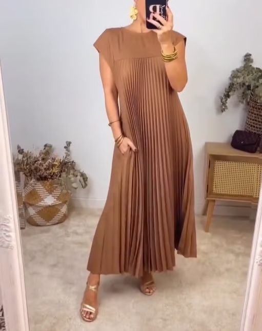 Danique - Zomerse lange comfortabele jurk