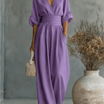 Élise - Elegante vloeiende jumpsuit