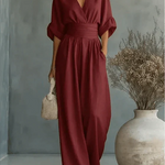 Élise - Elegante vloeiende jumpsuit