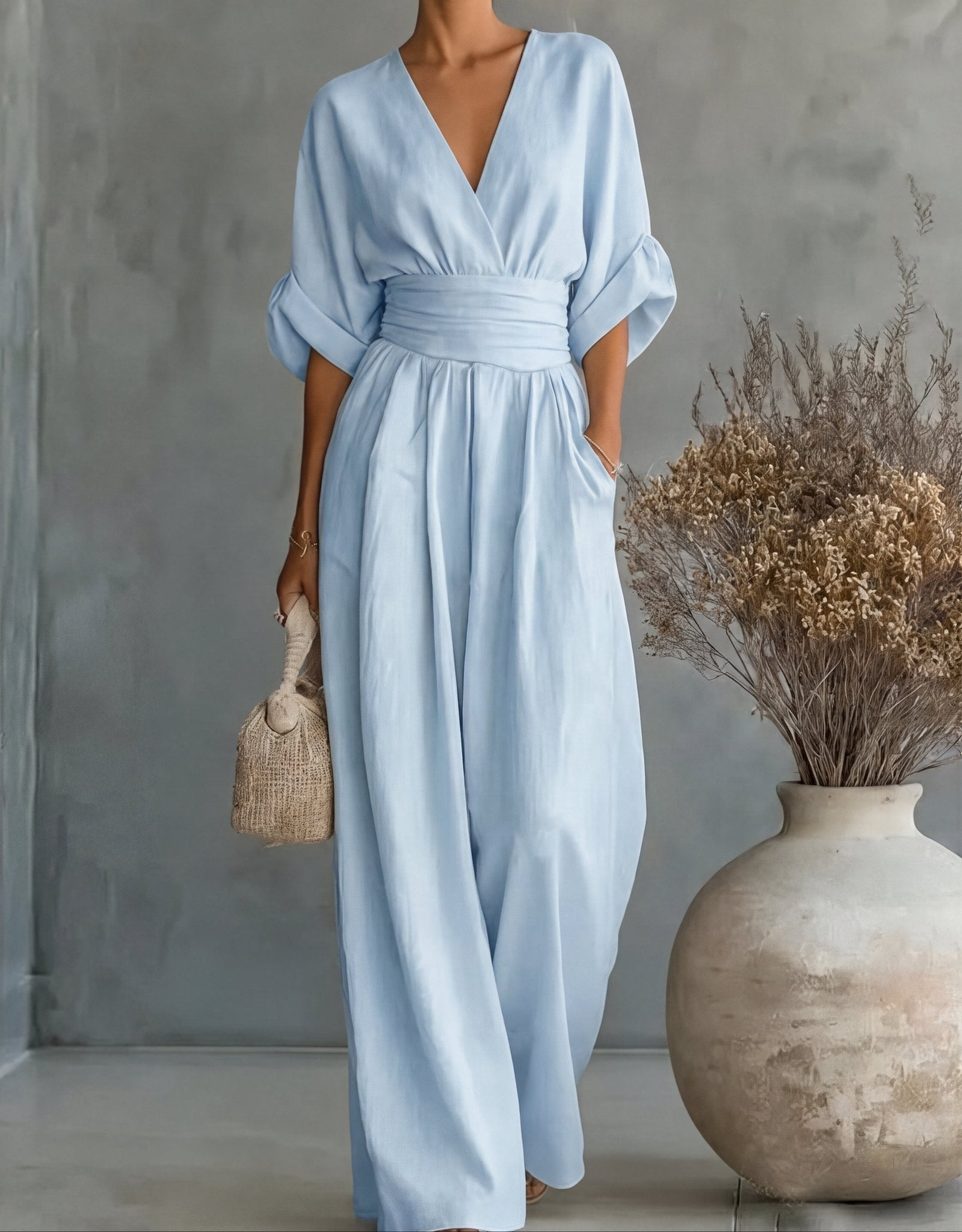 Élise - Elegante vloeiende jumpsuit