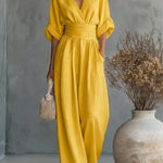 Élise - Elegante vloeiende jumpsuit
