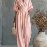 Élise - Elegante vloeiende jumpsuit