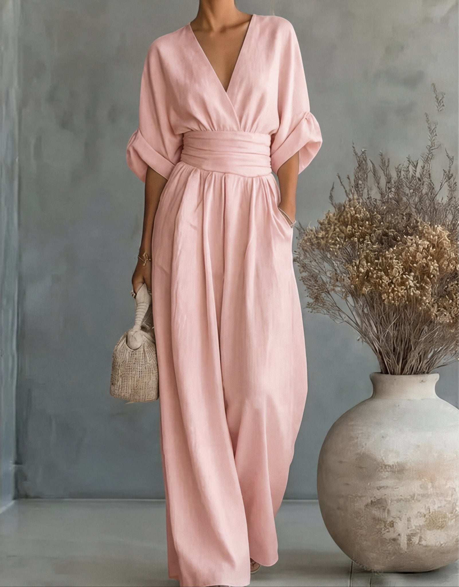 Élise - Elegante vloeiende jumpsuit