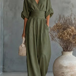 Élise - Elegante vloeiende jumpsuit