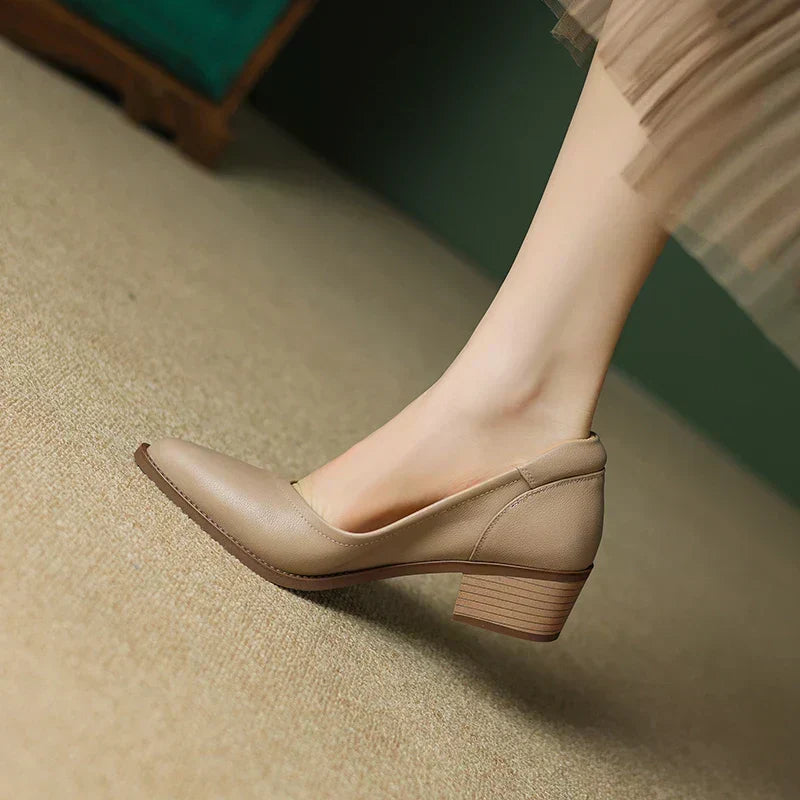 Ella - Schoenen met een middelhoge hak