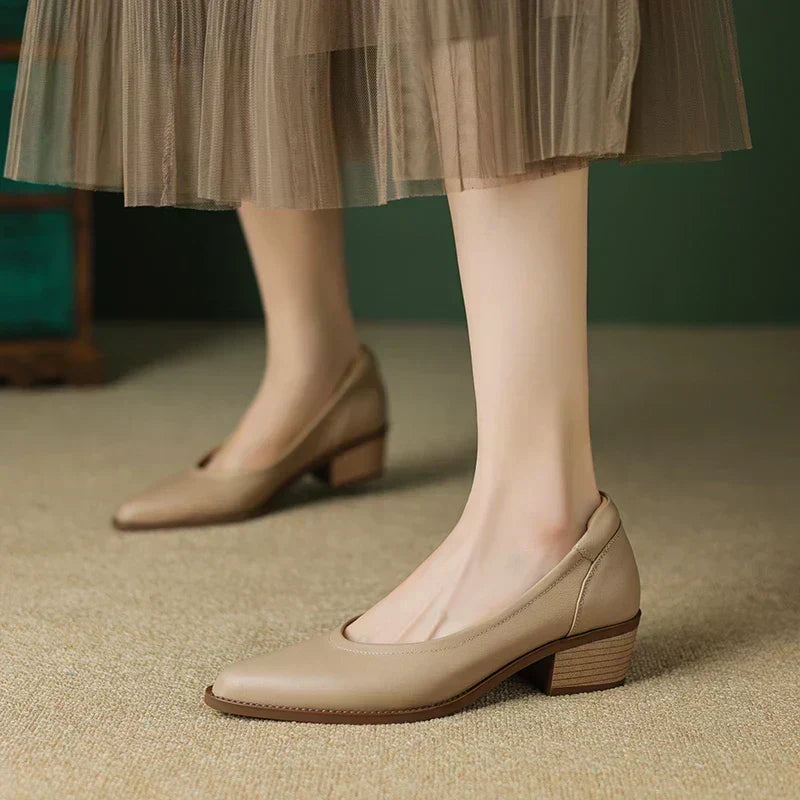 Ella - Schoenen met een middelhoge hak