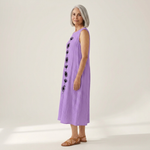 Emma - Mouwloze midi-jurk