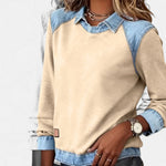 Emmy - Trendy lange mouwen damestrui