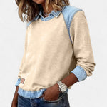 Emmy - Trendy lange mouwen damestrui