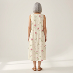 Esme - Mouwloze midi-jurk