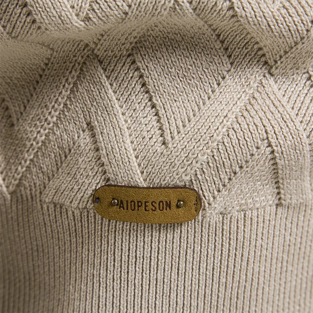 Finn - Herentrui met ruit design