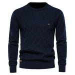 Finn - Herentrui met ruit design
