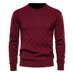 Finn - Herentrui met ruit design